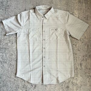 Orvis Mens Short Sleeve Button Up Shirt Medium